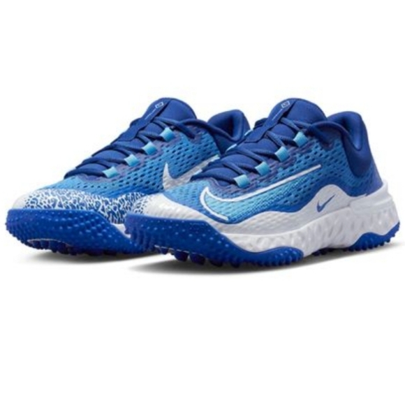 Nike Alpha Huarache Elite 4 Turfs 'Hyper Royal' DV0496-414 Size 10 - Picture 4 of 7